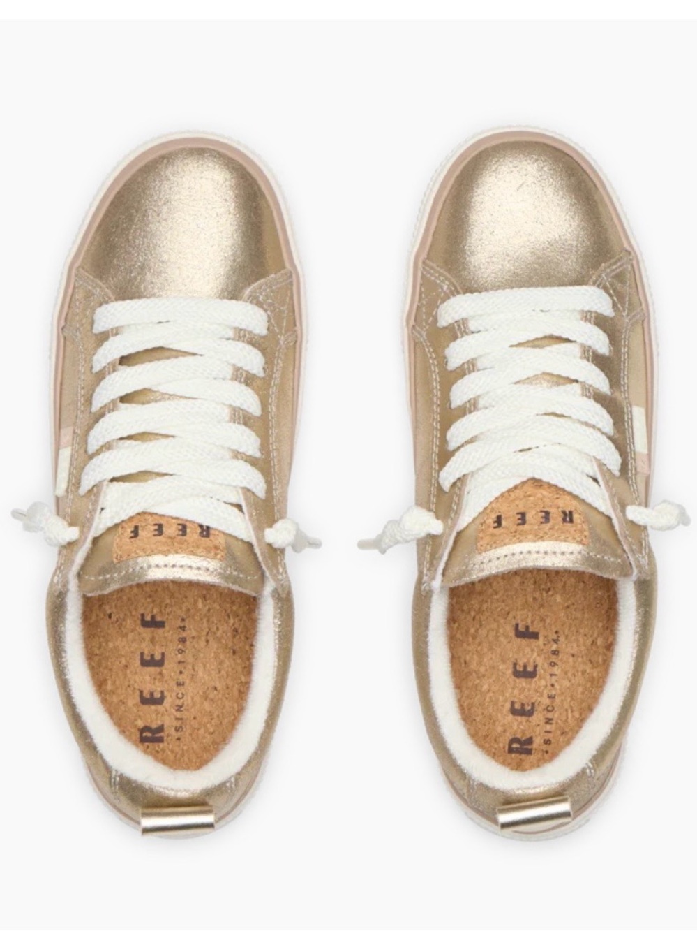 REEF Lay Day Dawn Sneakers EUC